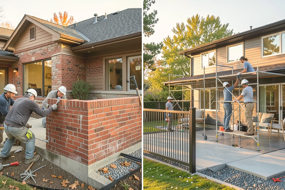 Stair Construction in Brier, Snohomish County, WA - Measure the opening and calculate rise and run