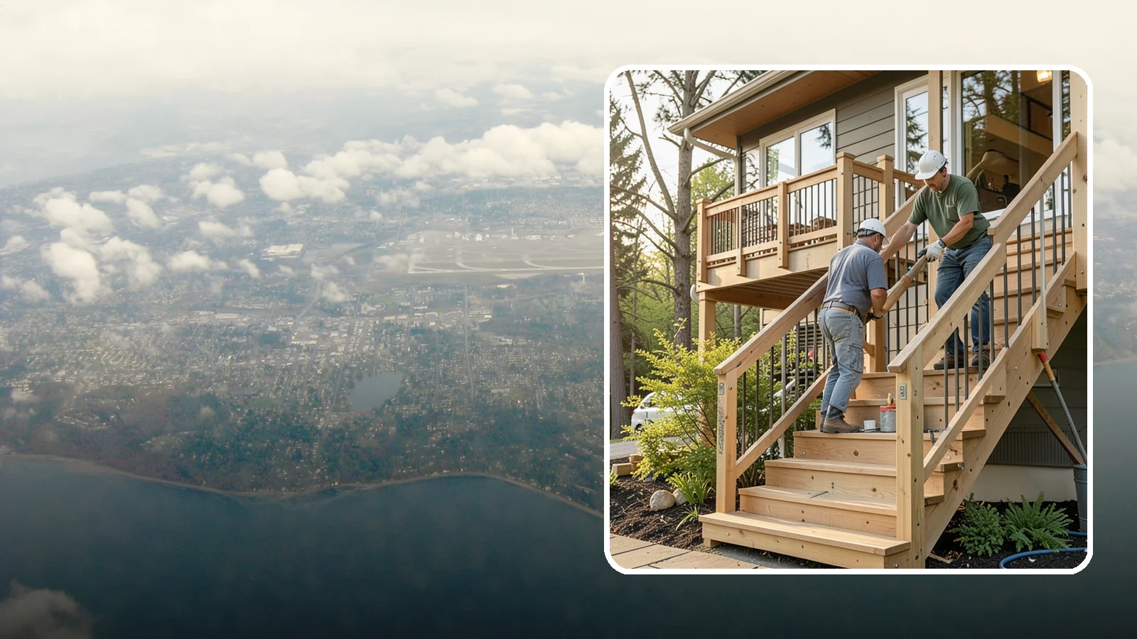 Stair Construction in Burien, King County, WA - New staircases designed and built to code for safe, comfortable everyday use.