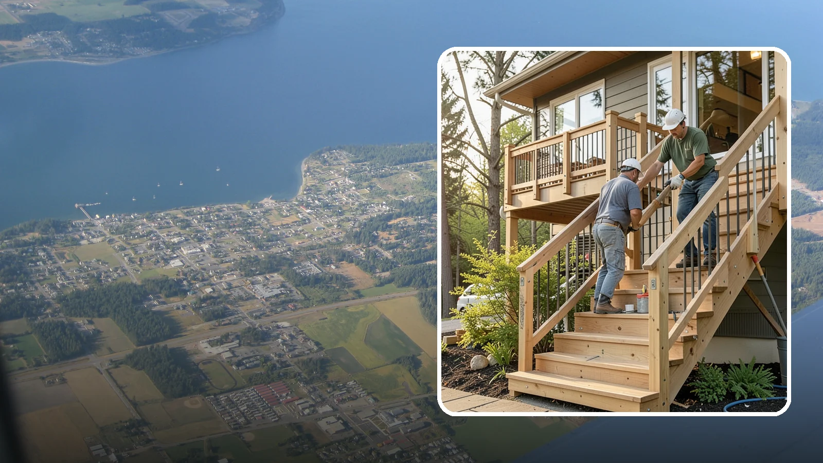 Stair Construction in Coupeville, Island County, WA - New staircases designed and built to code for safe, comfortable everyday use.