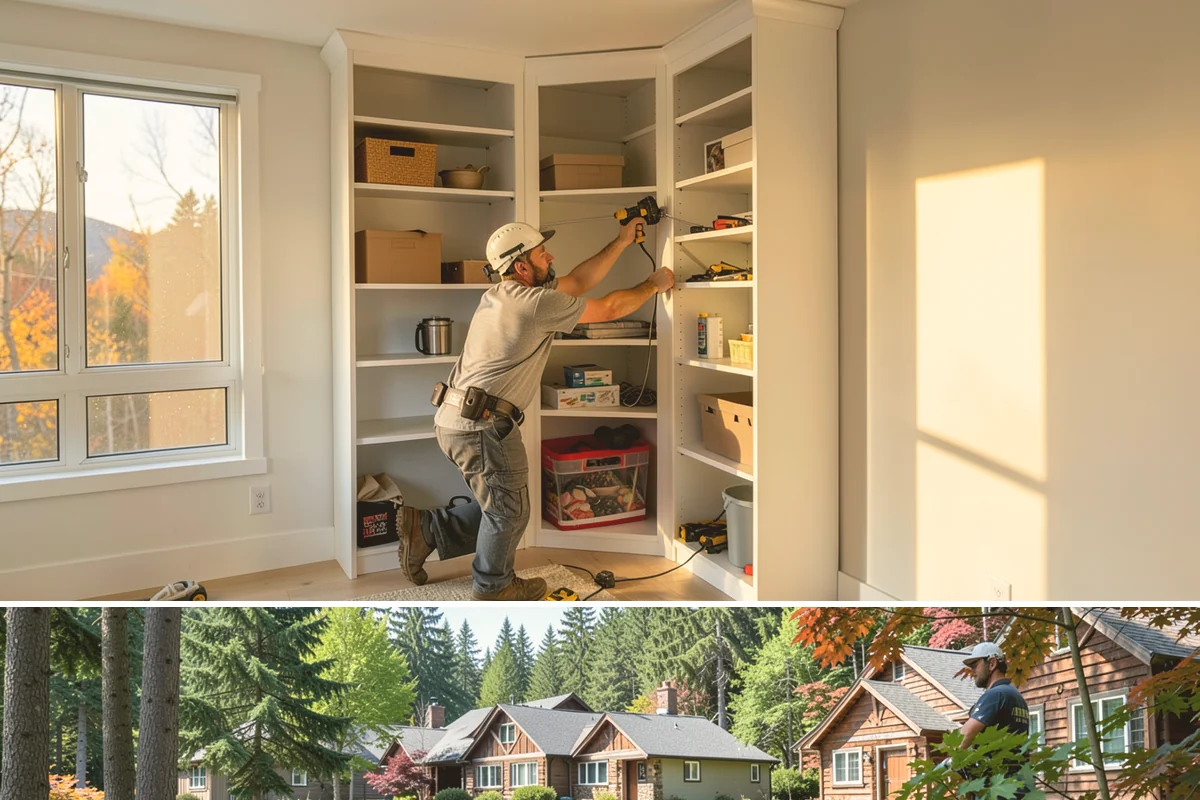 Stair Construction in Edgewood, Pierce County, WA - Stair construction is interior work that proceeds year-round and is often timed with a broader remodel.