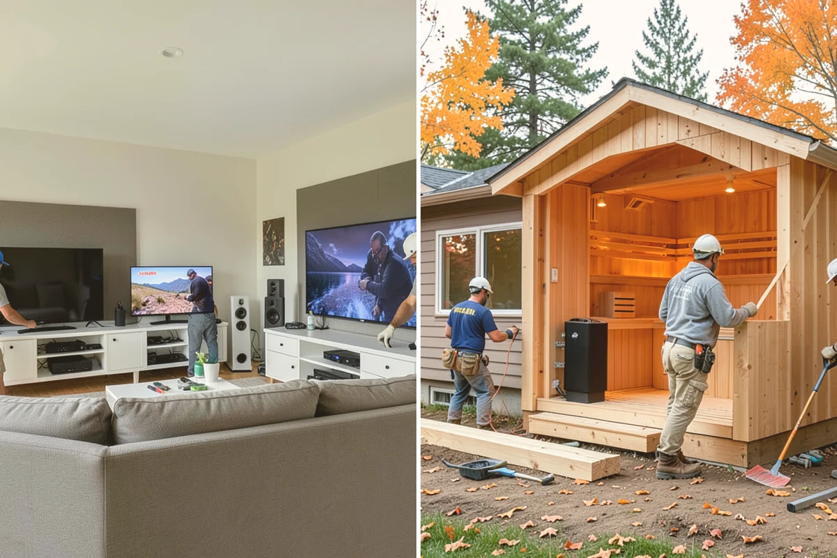 Stair Construction in Edmonds, Snohomish County, WA - Measure the opening and calculate rise and run