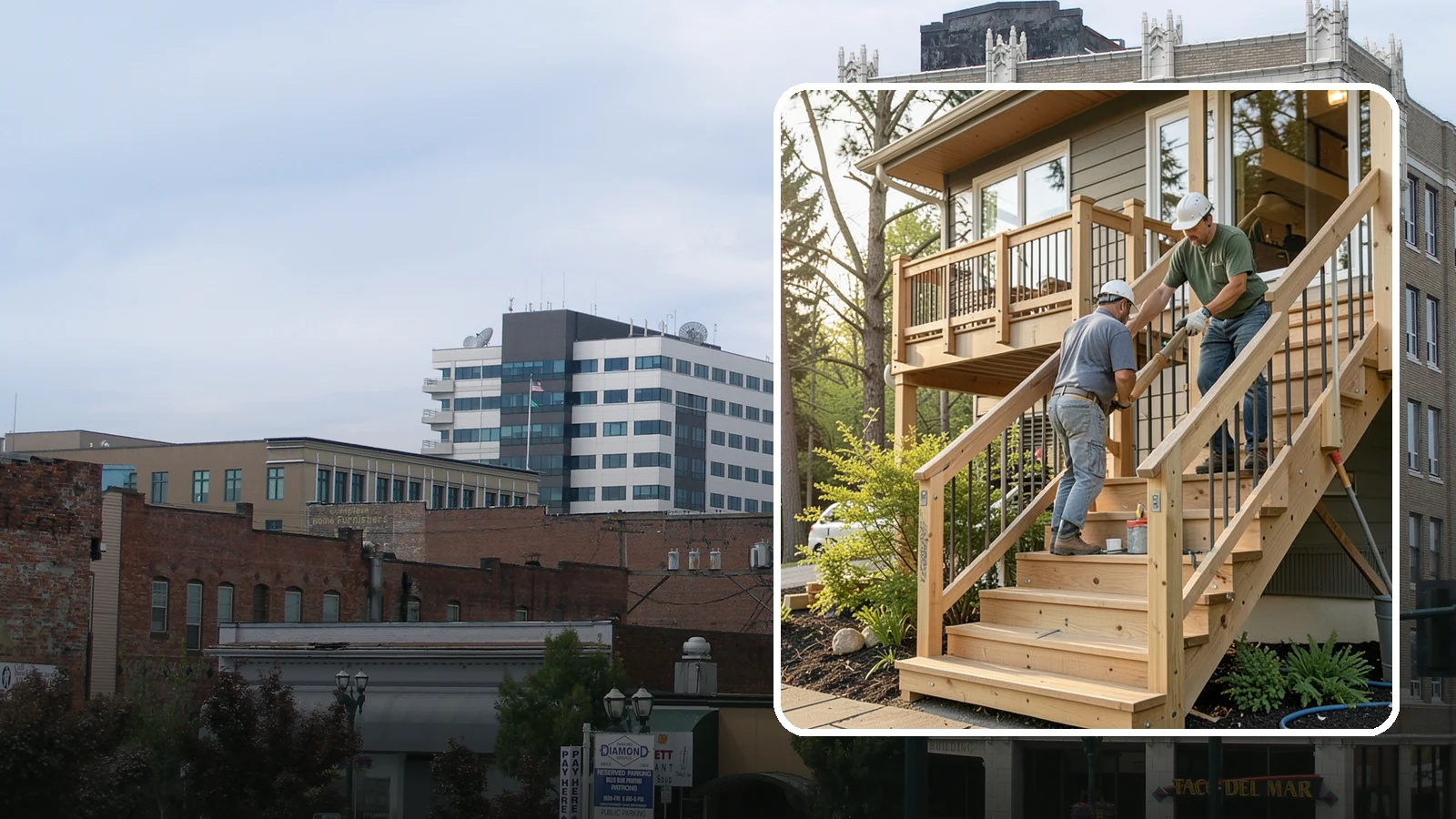 Stair Construction in Everett, Snohomish County, WA - New staircases designed and built to code for safe, comfortable everyday use.