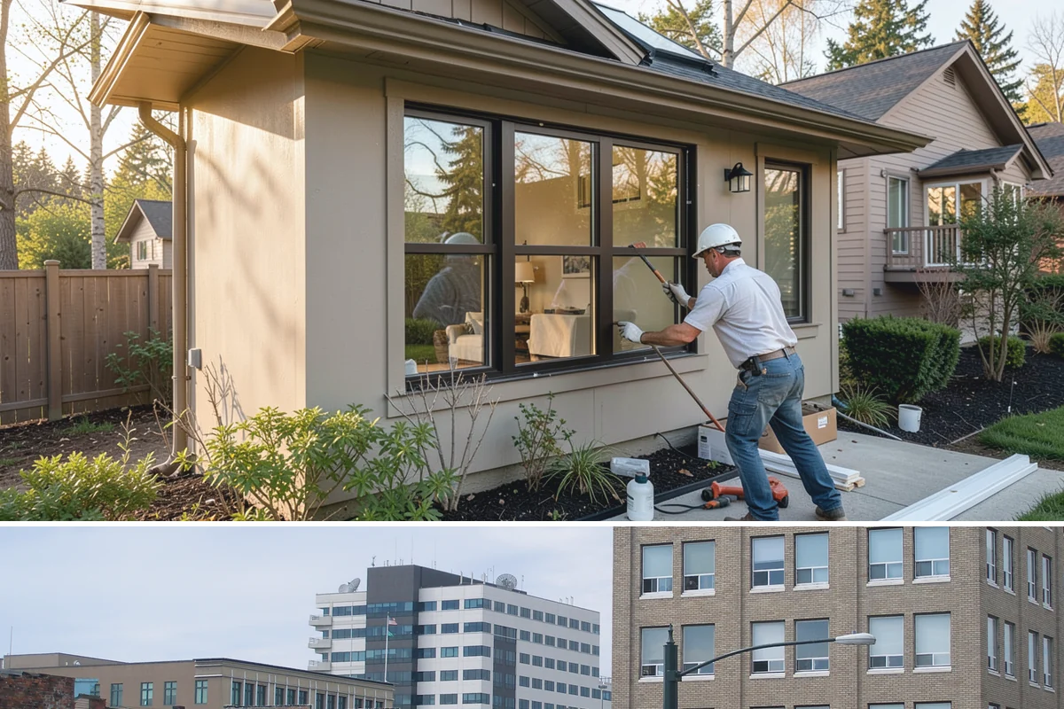 Stair Construction in Everett, Snohomish County, WA - Stair construction is interior work that proceeds year-round and is often timed with a broader remodel.