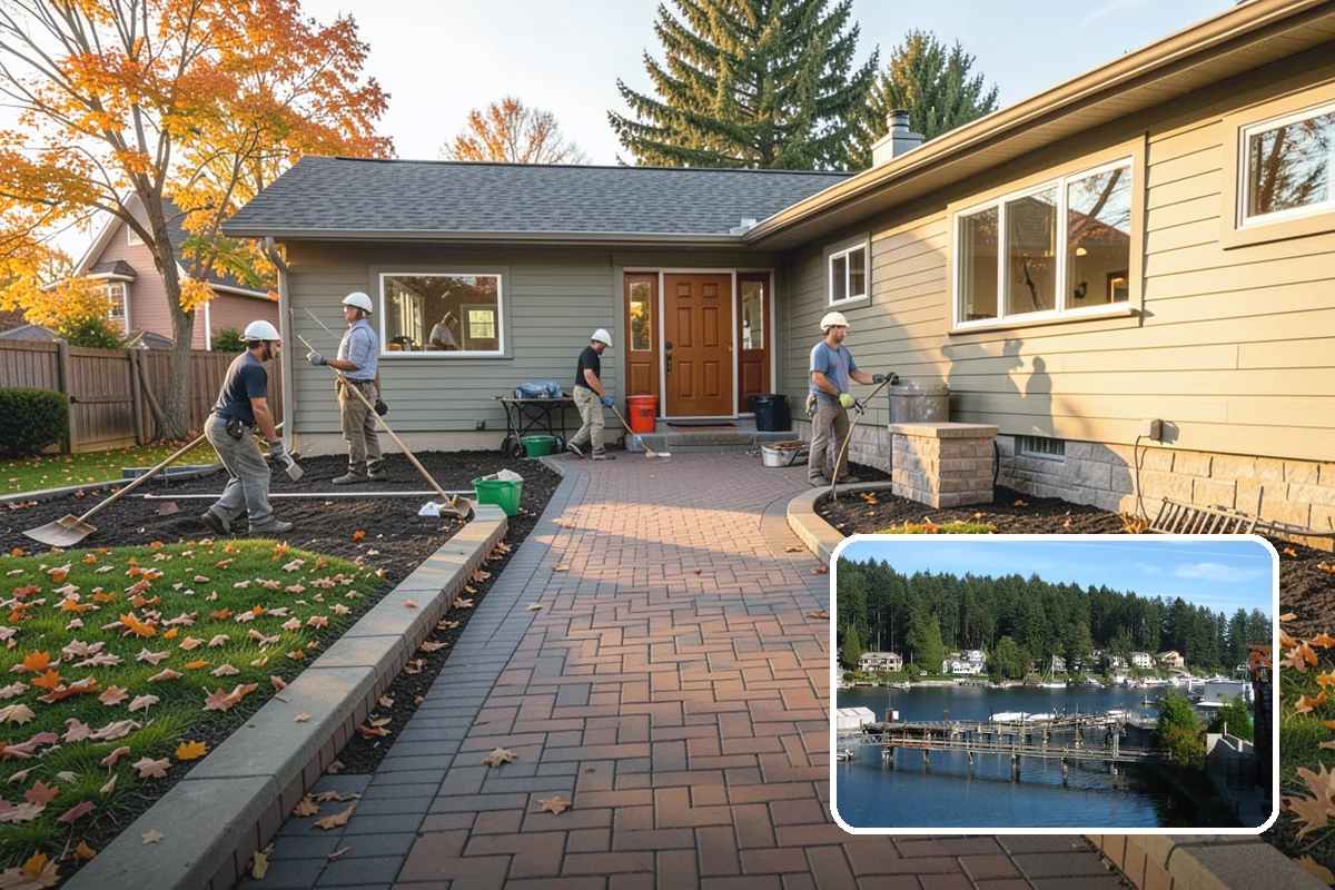 Stair Construction in Gig Harbor, Pierce County, WA - Code-compliant rise, run, and headroom
