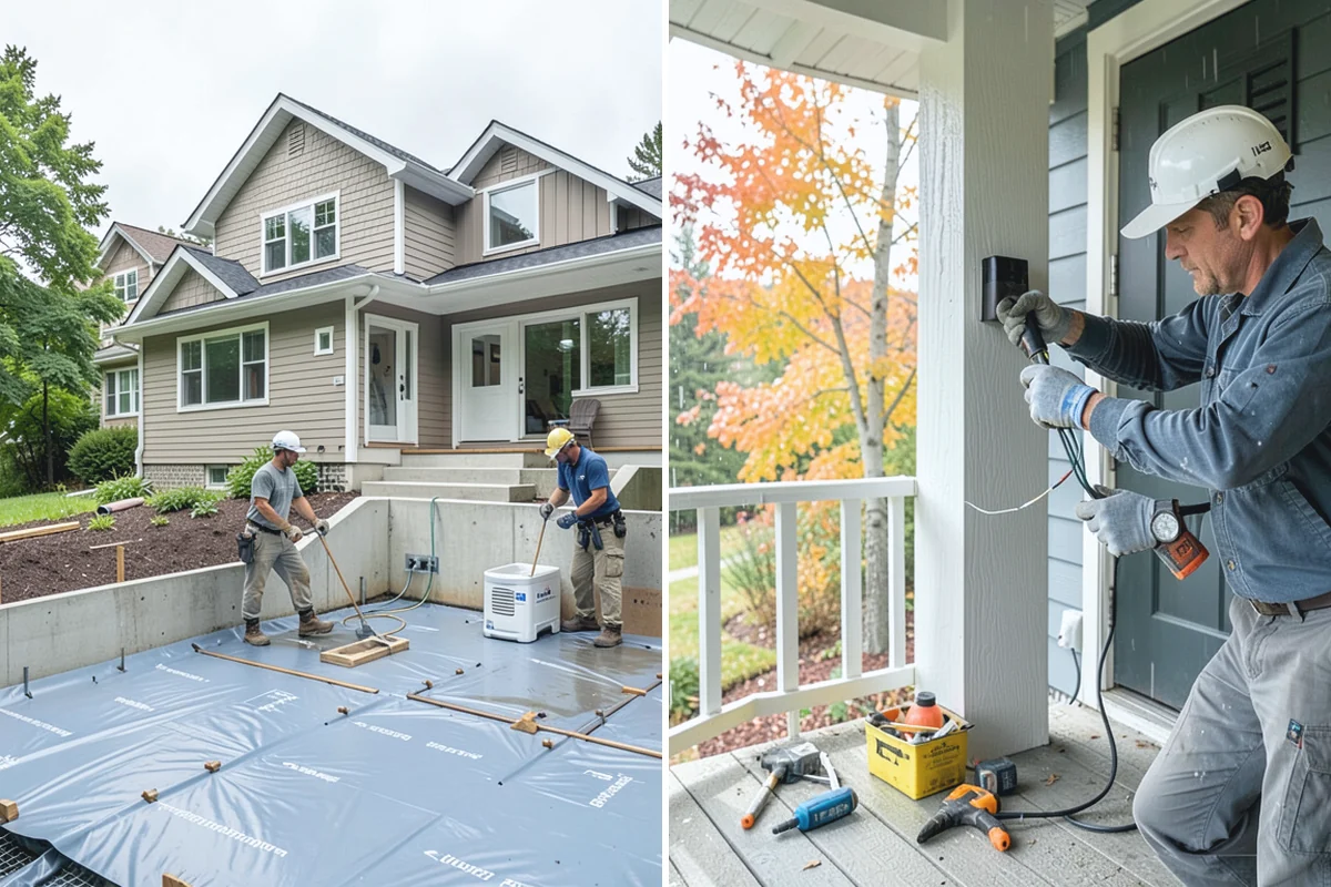 Stair Construction in Granite Falls, Snohomish County, WA - Measure the opening and calculate rise and run