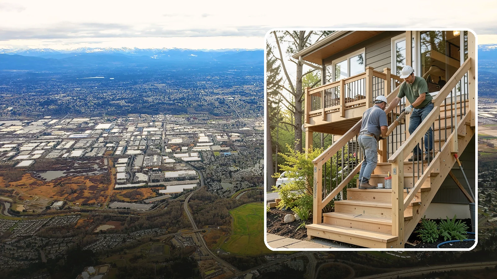 Stair Construction in Kent, King County, WA - New staircases designed and built to code for safe, comfortable everyday use.