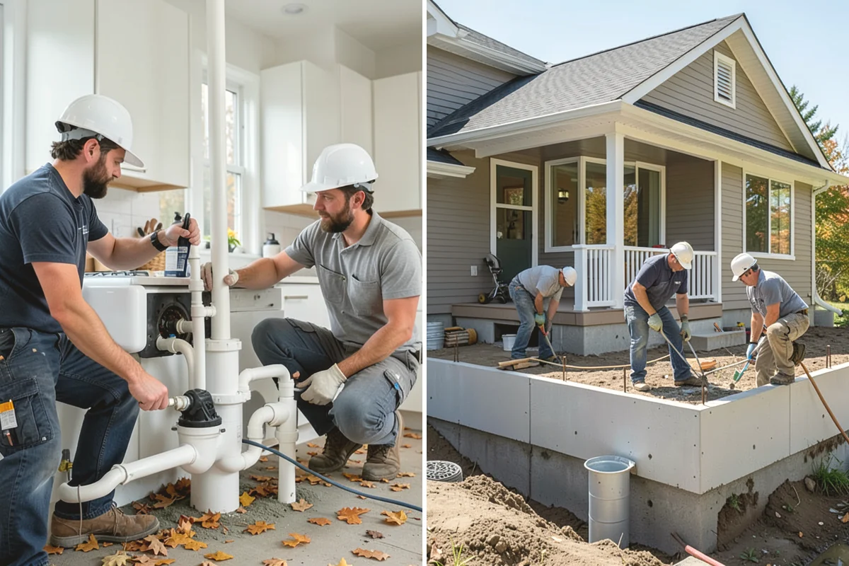 Stair Construction in La Conner, Skagit County, WA - Measure the opening and calculate rise and run