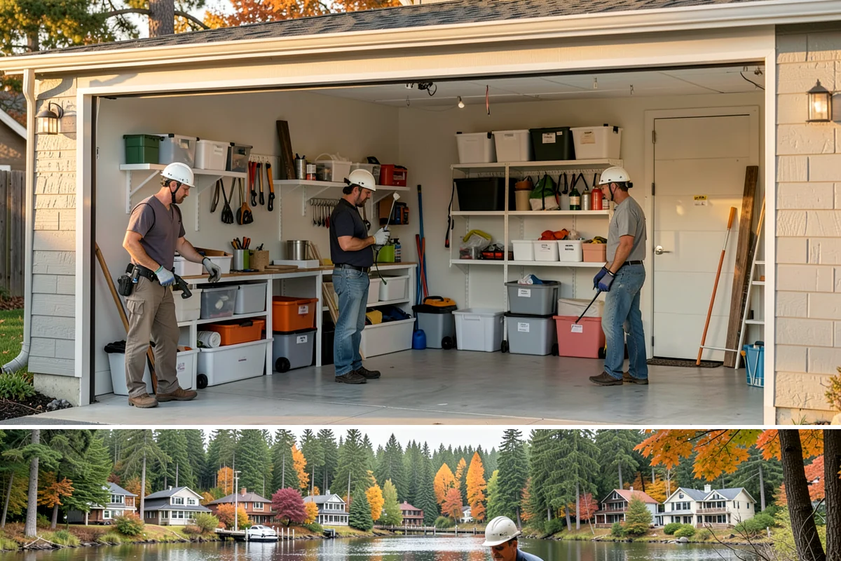 Stair Construction in La Conner, Skagit County, WA - Stair construction is interior work that proceeds year-round and is often timed with a broader remodel.