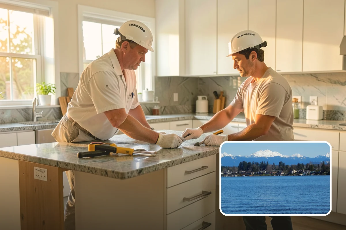Stair Construction in Lake Stevens, Snohomish County, WA - Code-compliant rise, run, and headroom