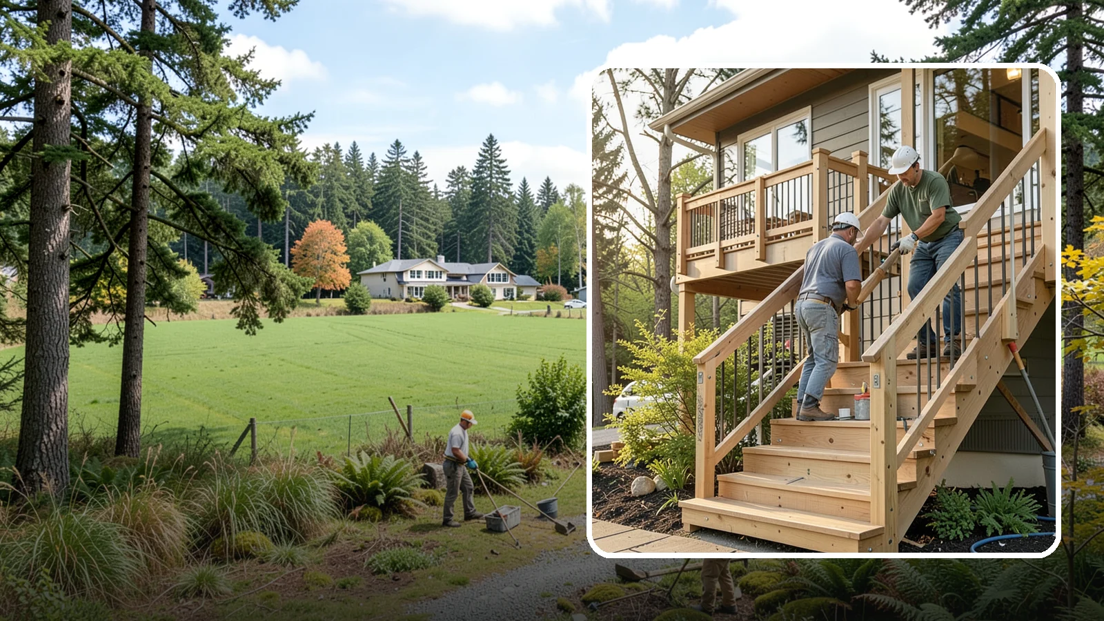 Stair Construction in Lyman, Skagit County, WA - New staircases designed and built to code for safe, comfortable everyday use.