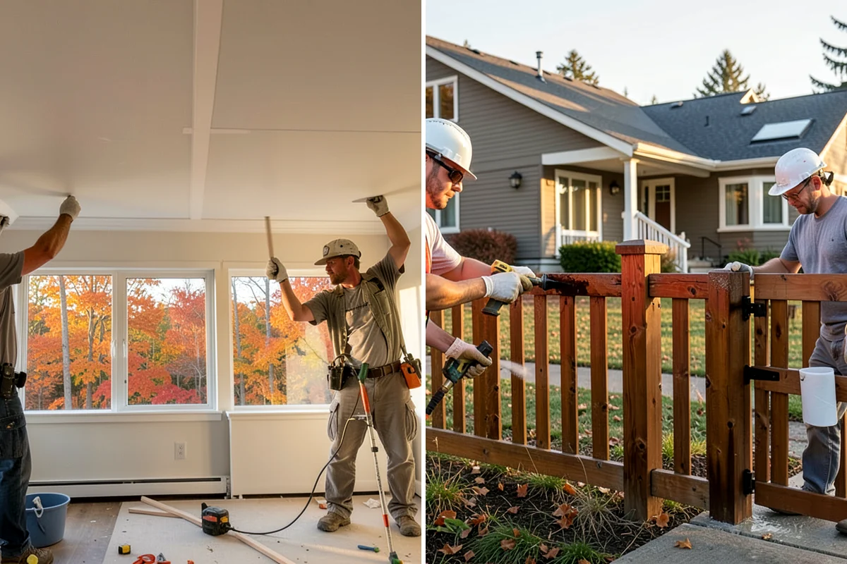 Stair Construction in Lyman, Skagit County, WA - Measure the opening and calculate rise and run
