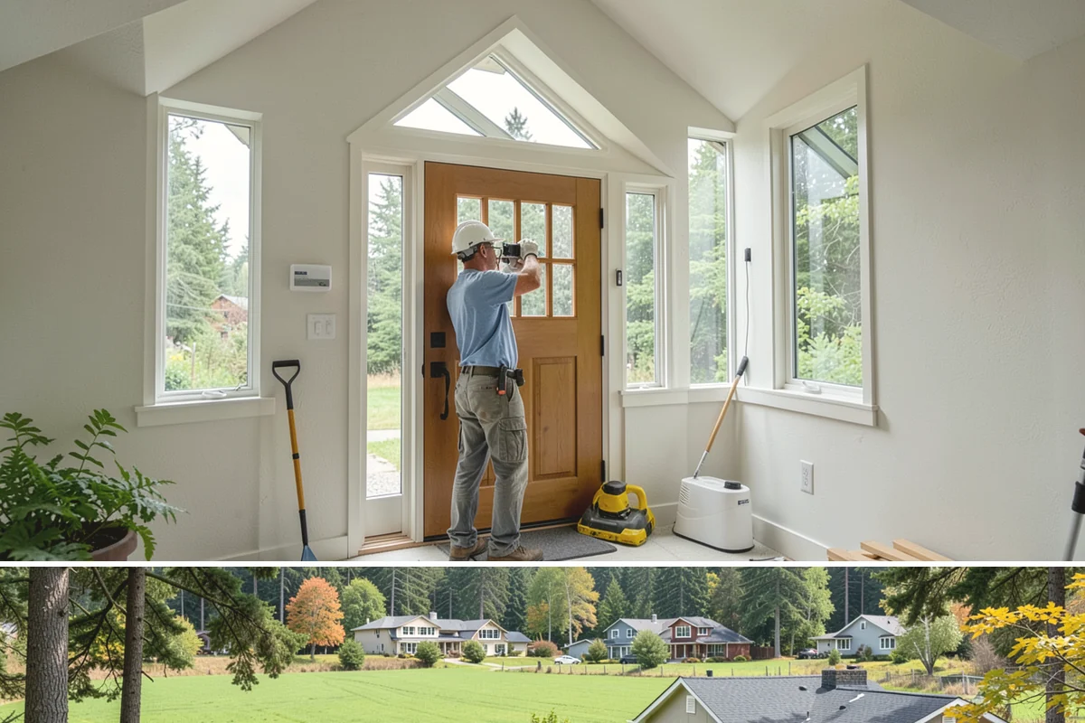 Stair Construction in Lyman, Skagit County, WA - Stair construction is interior work that proceeds year-round and is often timed with a broader remodel.