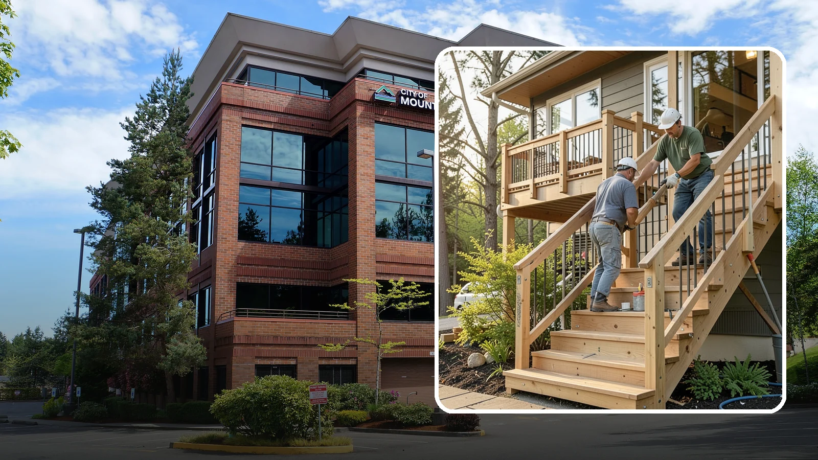 Stair Construction in Mountlake Terrace, Snohomish County, WA - New staircases designed and built to code for safe, comfortable everyday use.