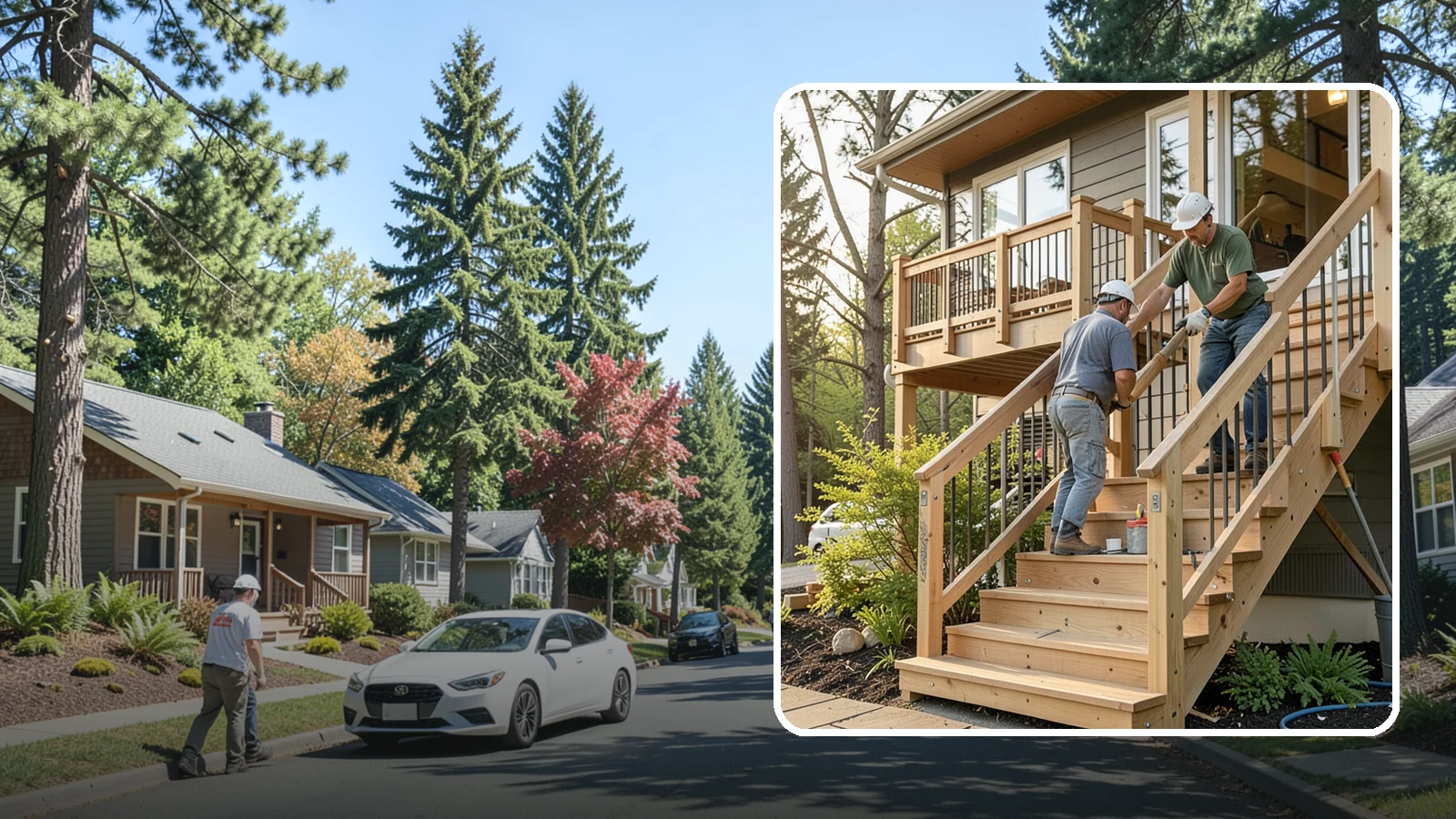 Stair Construction in Orting, Pierce County, WA - New staircases designed and built to code for safe, comfortable everyday use.