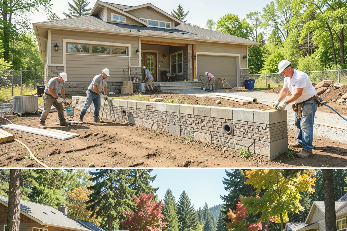Stair Construction in Orting, Pierce County, WA - Stair construction is interior work that proceeds year-round and is often timed with a broader remodel.