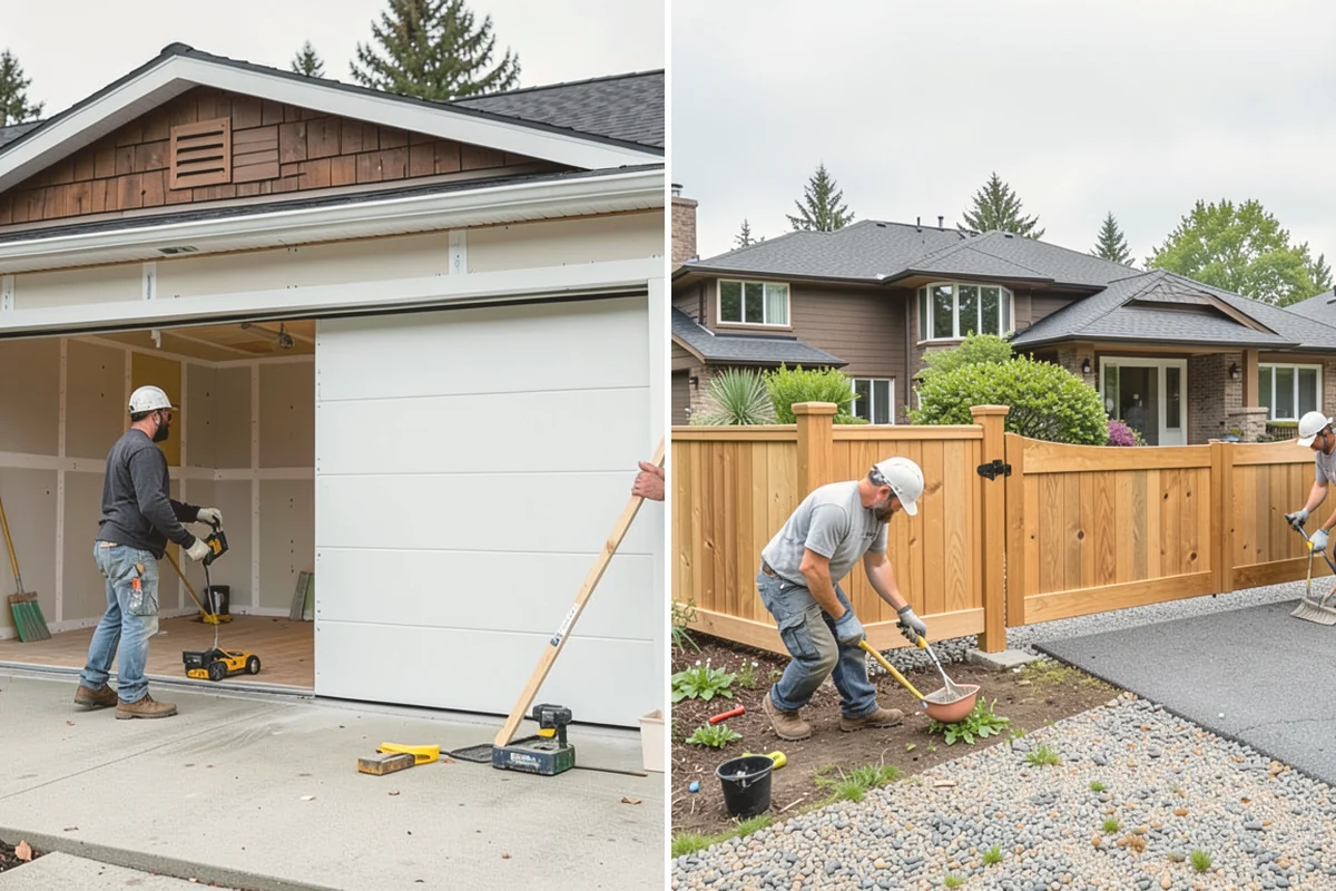 Stair Construction in Sammamish, King County, WA - Measure the opening and calculate rise and run