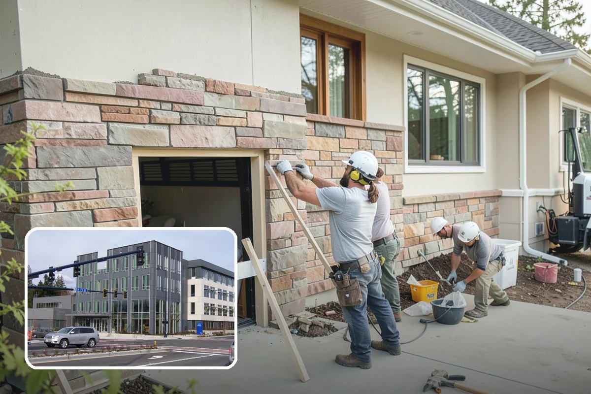 Stair Construction in Shoreline, King County, WA - Code-compliant rise, run, and headroom