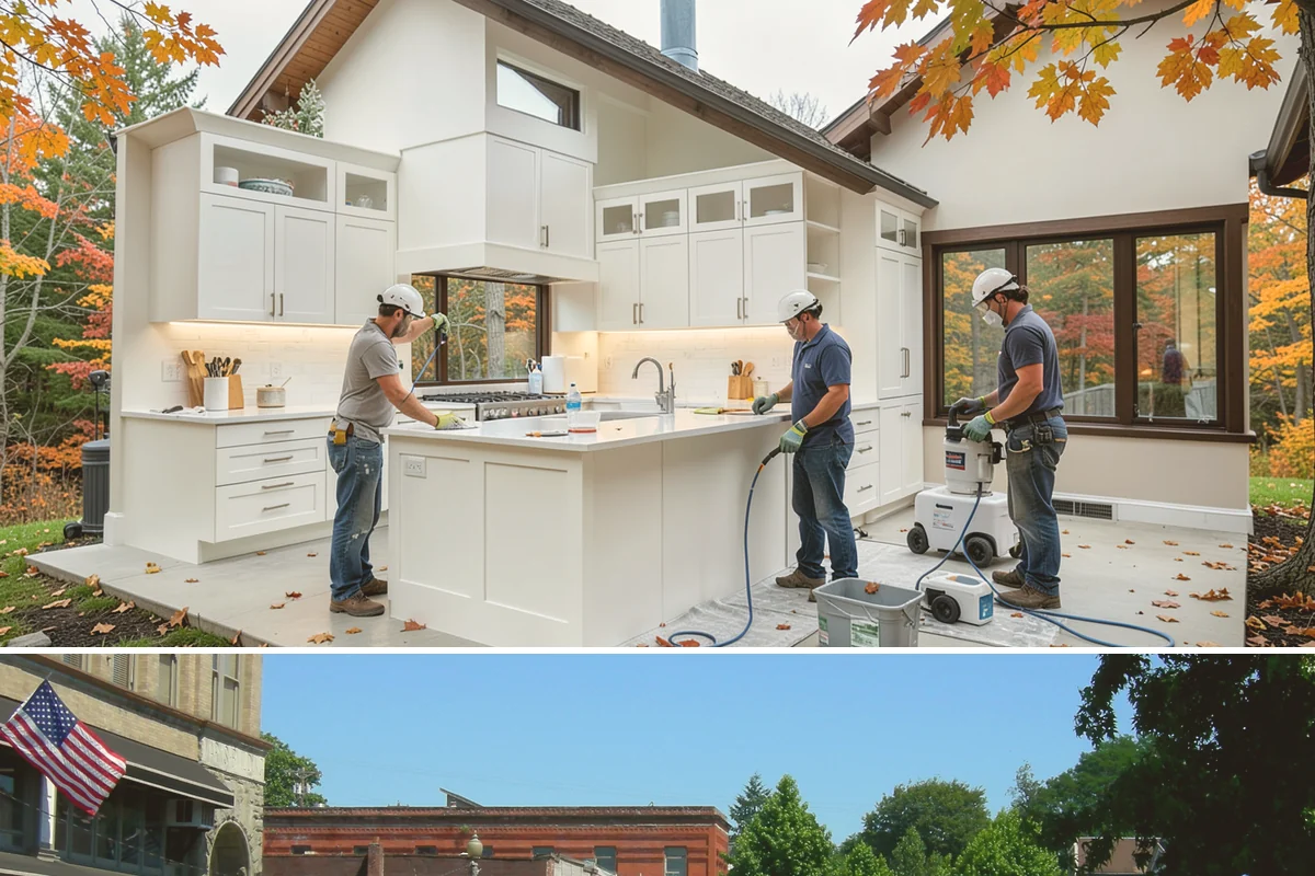 Stair Construction in Snohomish, Snohomish County, WA - Stair construction is interior work that proceeds year-round and is often timed with a broader remodel.