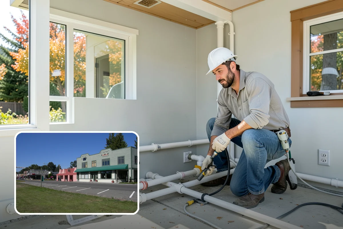 Stair Construction in Snoqualmie, King County, WA - Code-compliant rise, run, and headroom