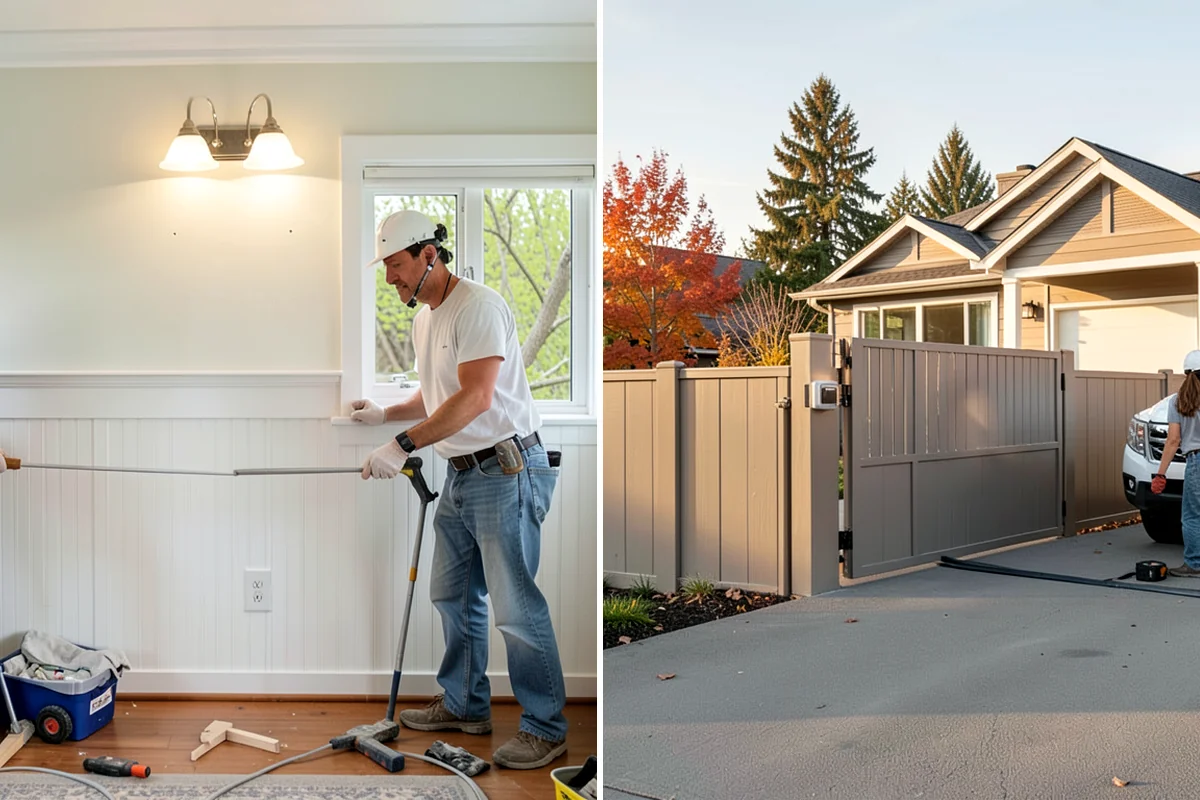 Stair Construction in Snoqualmie, King County, WA - Measure the opening and calculate rise and run