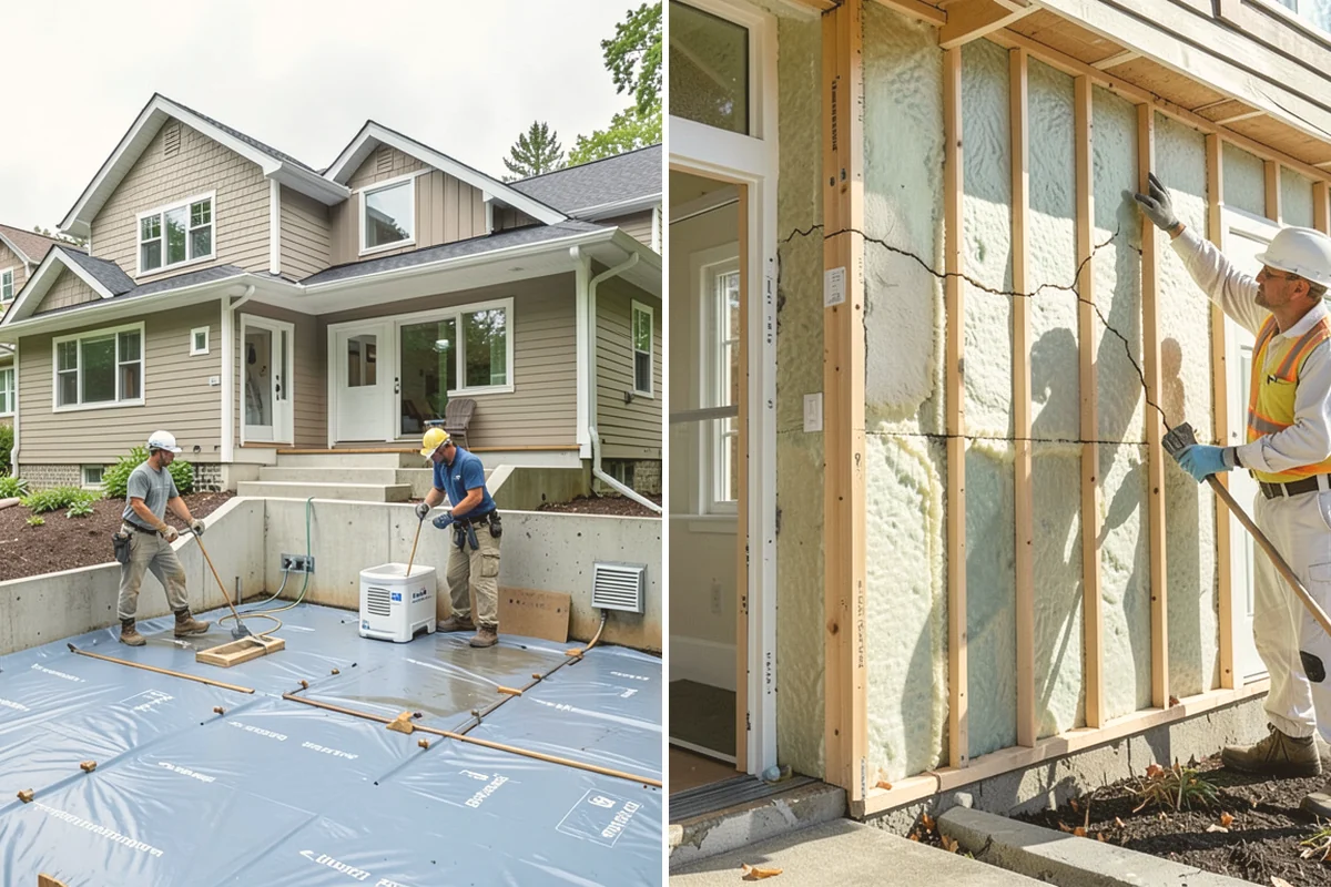 Stair Construction in Stanwood, Snohomish County, WA - Measure the opening and calculate rise and run