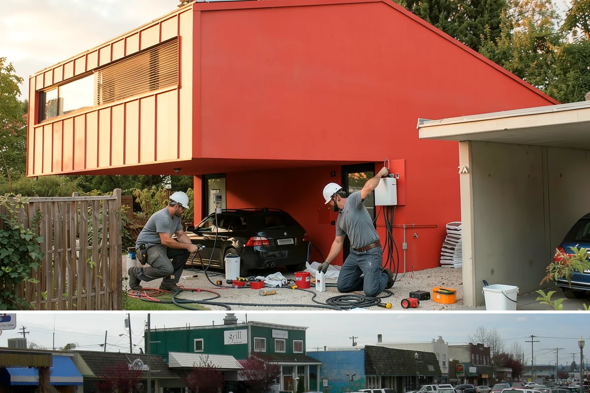 Stair Construction in Stanwood, Snohomish County, WA - Stair construction is interior work that proceeds year-round and is often timed with a broader remodel.