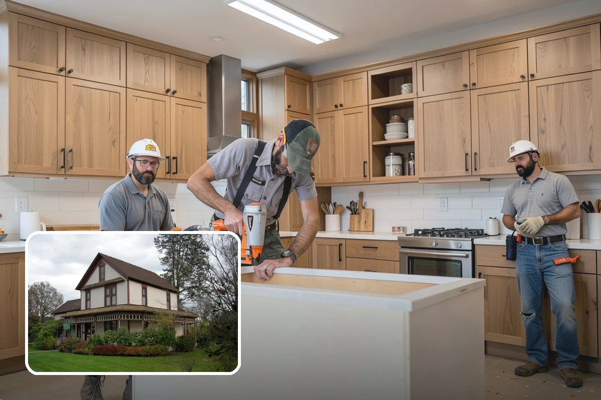 Stair Construction in Sumner, Pierce County, WA - Code-compliant rise, run, and headroom