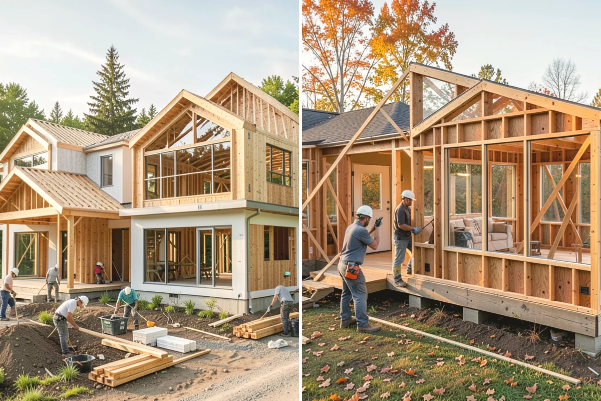 Stair Construction in Yarrow Point, King County, WA - Measure the opening and calculate rise and run