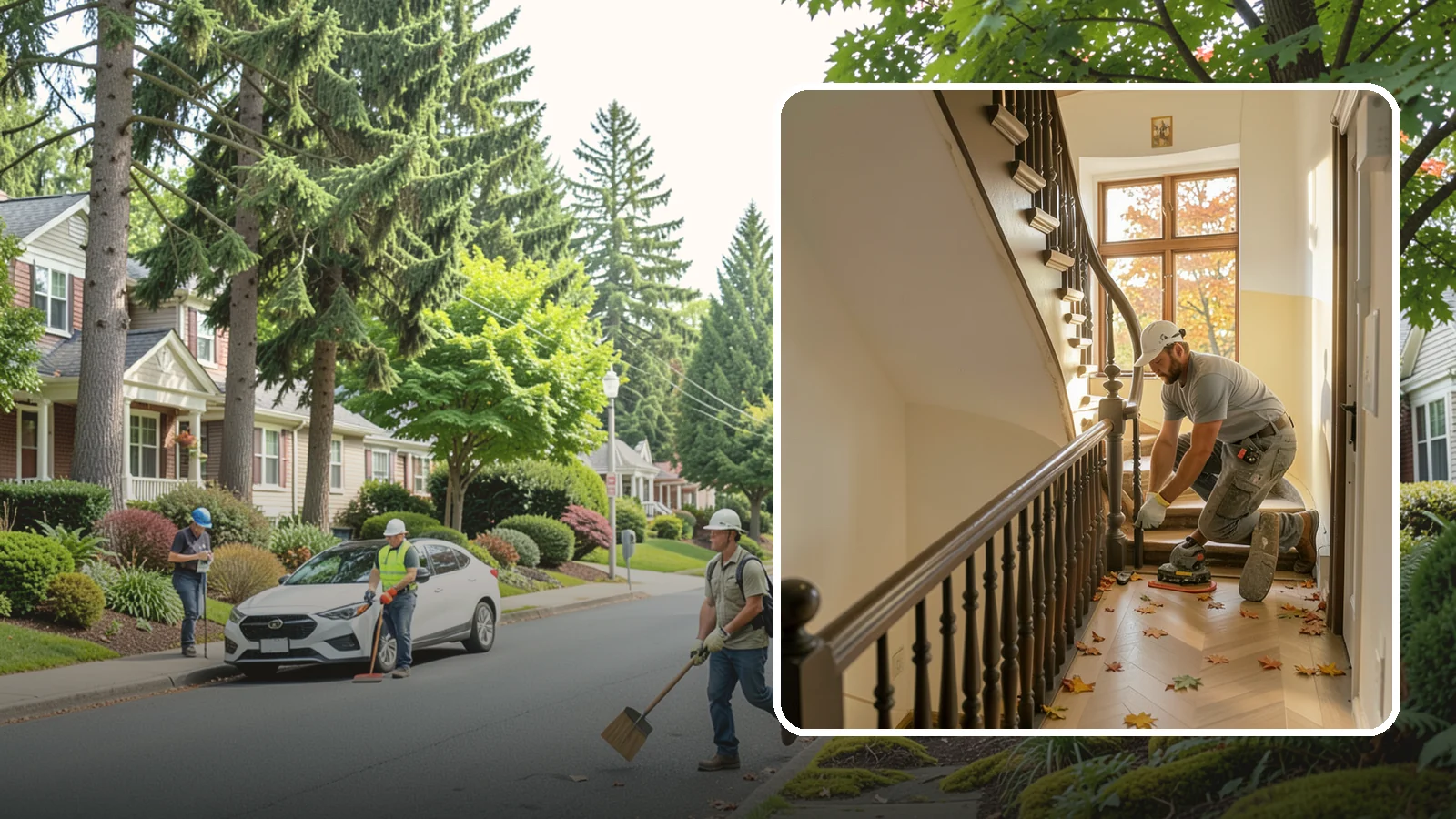 Stair Flooring Installation in Beaux Arts Village, King County, WA - Precise stair flooring installation that delivers safe, attractive treads matched to your main floors.