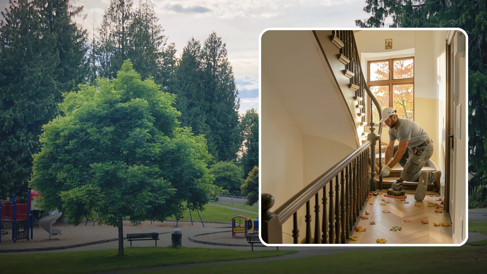 Stair Flooring Installation in Bonney Lake, Pierce County, WA - Precise stair flooring installation that delivers safe, attractive treads matched to your main floors.