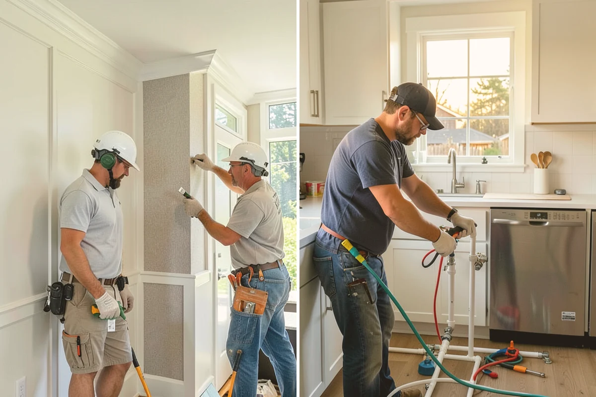 Stair Flooring Installation in Bothell, King County, WA - Measure each tread and riser precisely