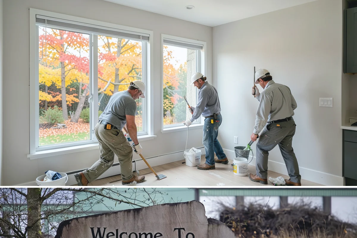 Stair Flooring Installation in Buckley, Pierce County, WA - Stair flooring can be installed any time of year as an indoor, weather-independent project.