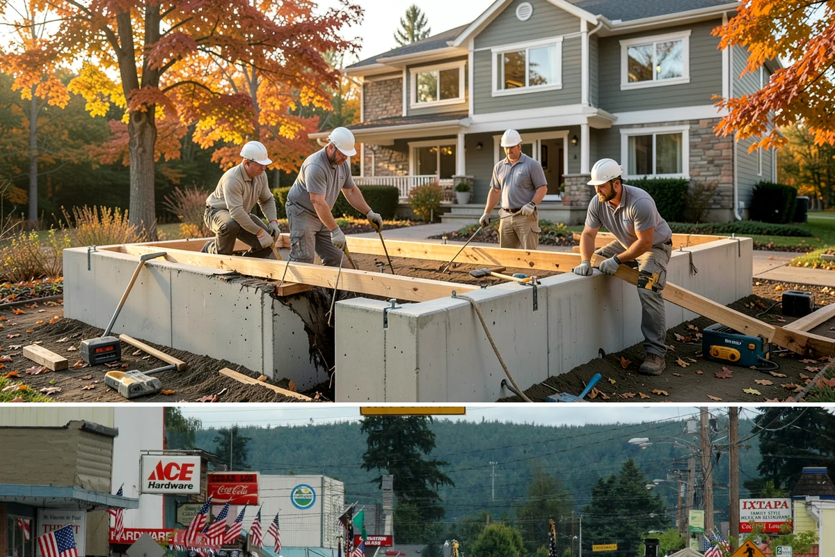 Stair Flooring Installation in Carnation, King County, WA - Stair flooring can be installed any time of year as an indoor, weather-independent project.