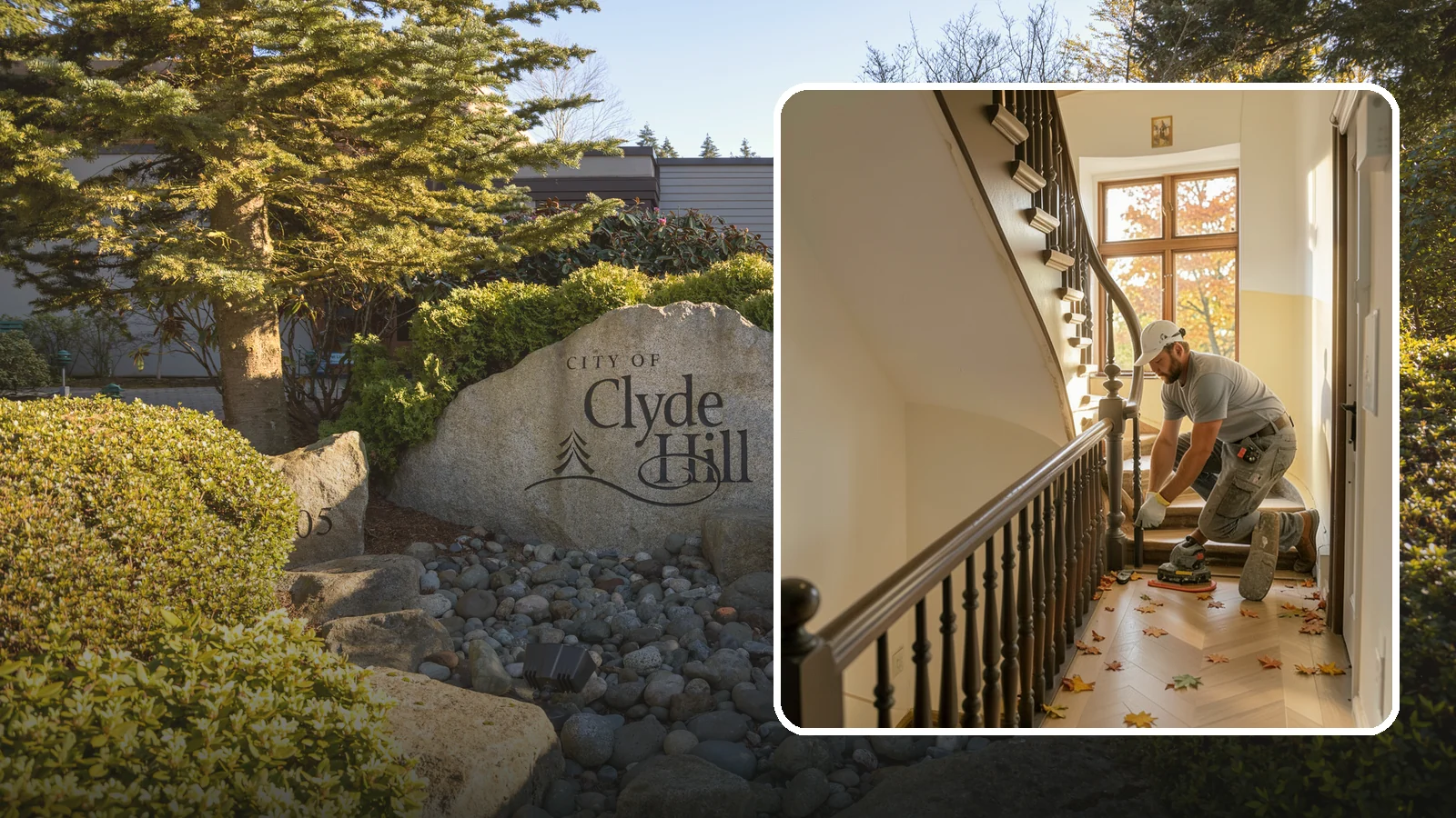 Stair Flooring Installation in Clyde Hill, King County, WA - Precise stair flooring installation that delivers safe, attractive treads matched to your main floors.