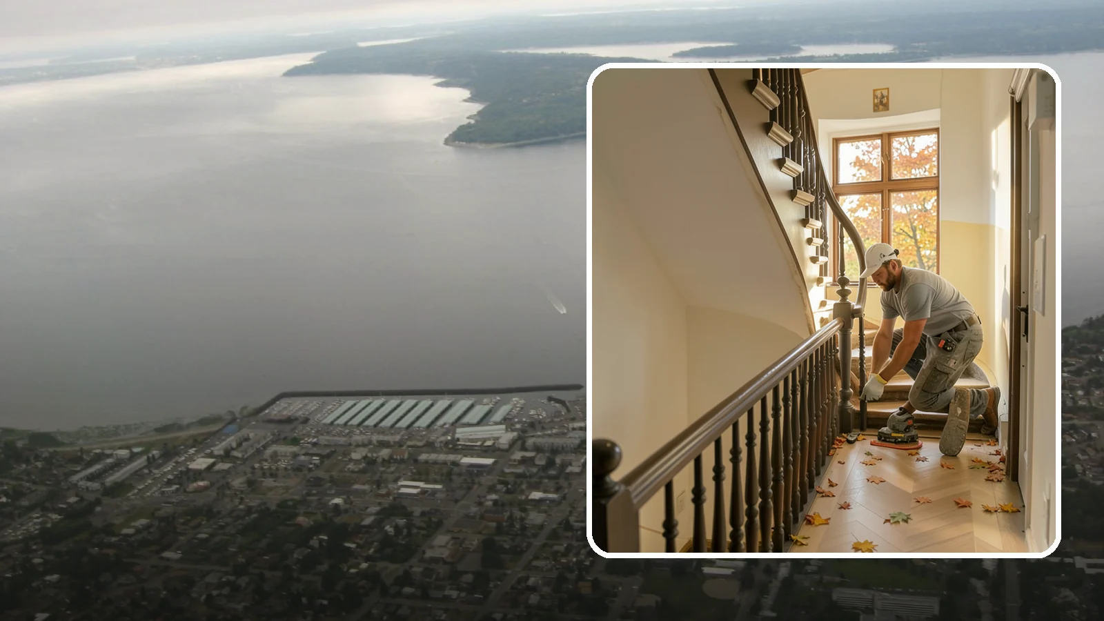 Stair Flooring Installation in Des Moines, King County, WA - Precise stair flooring installation that delivers safe, attractive treads matched to your main floors.