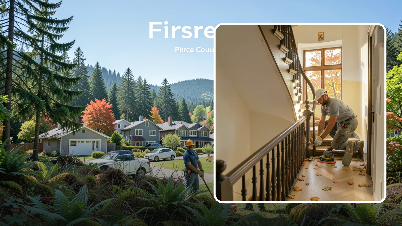 Stair Flooring Installation in Fircrest, Pierce County, WA - Precise stair flooring installation that delivers safe, attractive treads matched to your main floors.