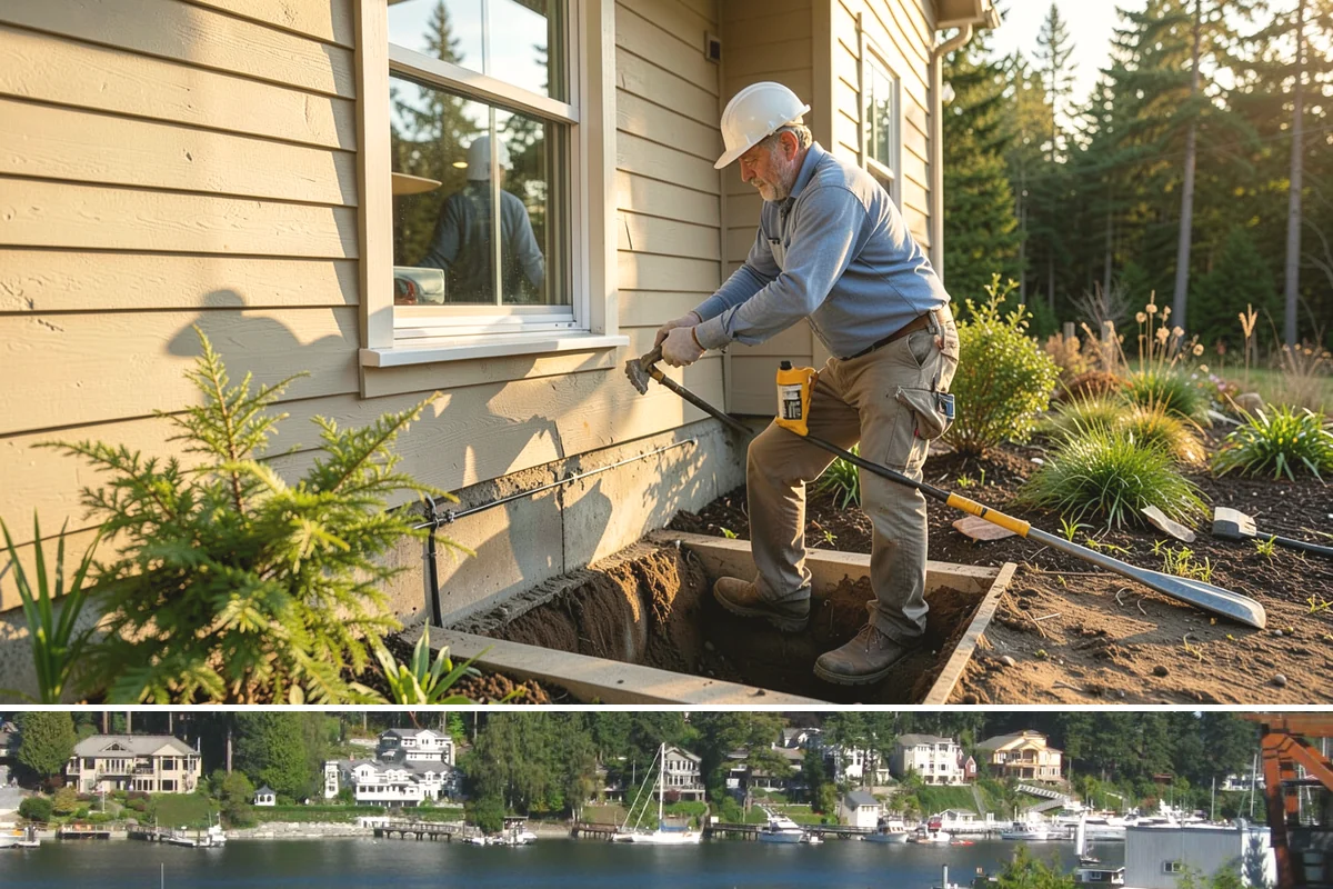 Stair Flooring Installation in Gig Harbor, Pierce County, WA - Stair flooring can be installed any time of year as an indoor, weather-independent project.