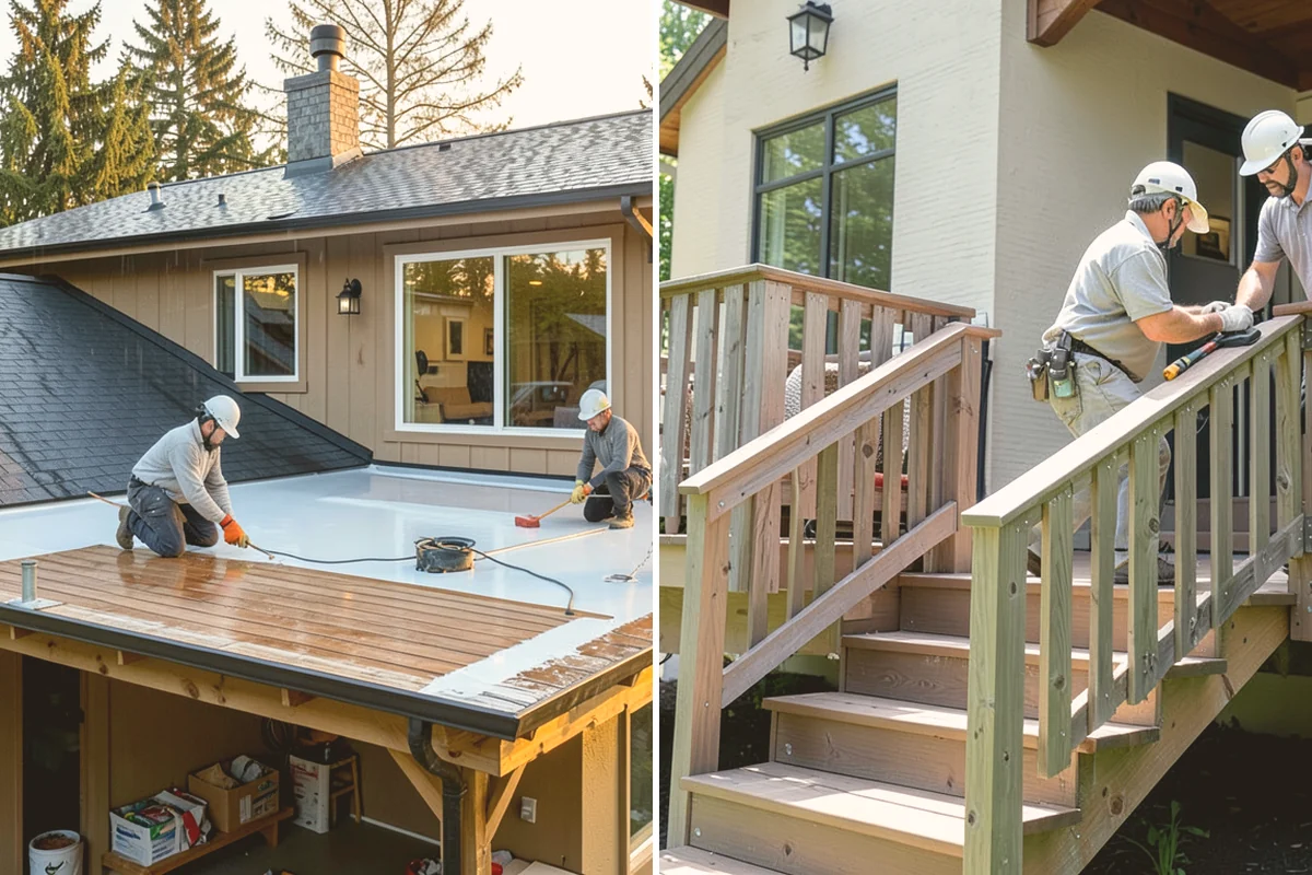 Stair Flooring Installation in Kent, King County, WA - Measure each tread and riser precisely