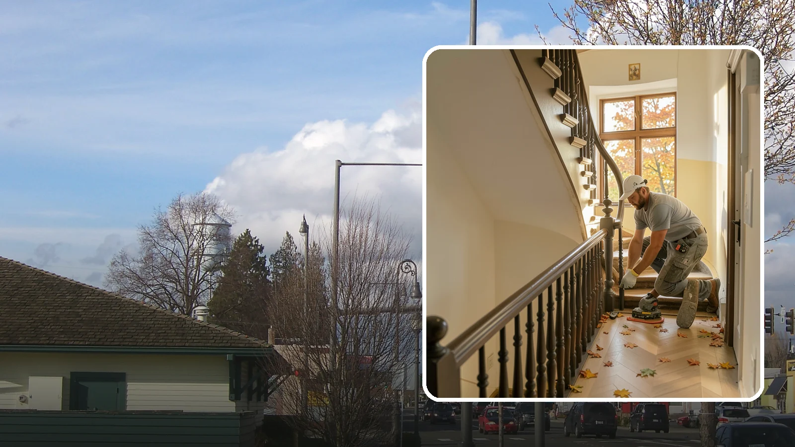 Stair Flooring Installation in Marysville, Snohomish County, WA - Precise stair flooring installation that delivers safe, attractive treads matched to your main floors.