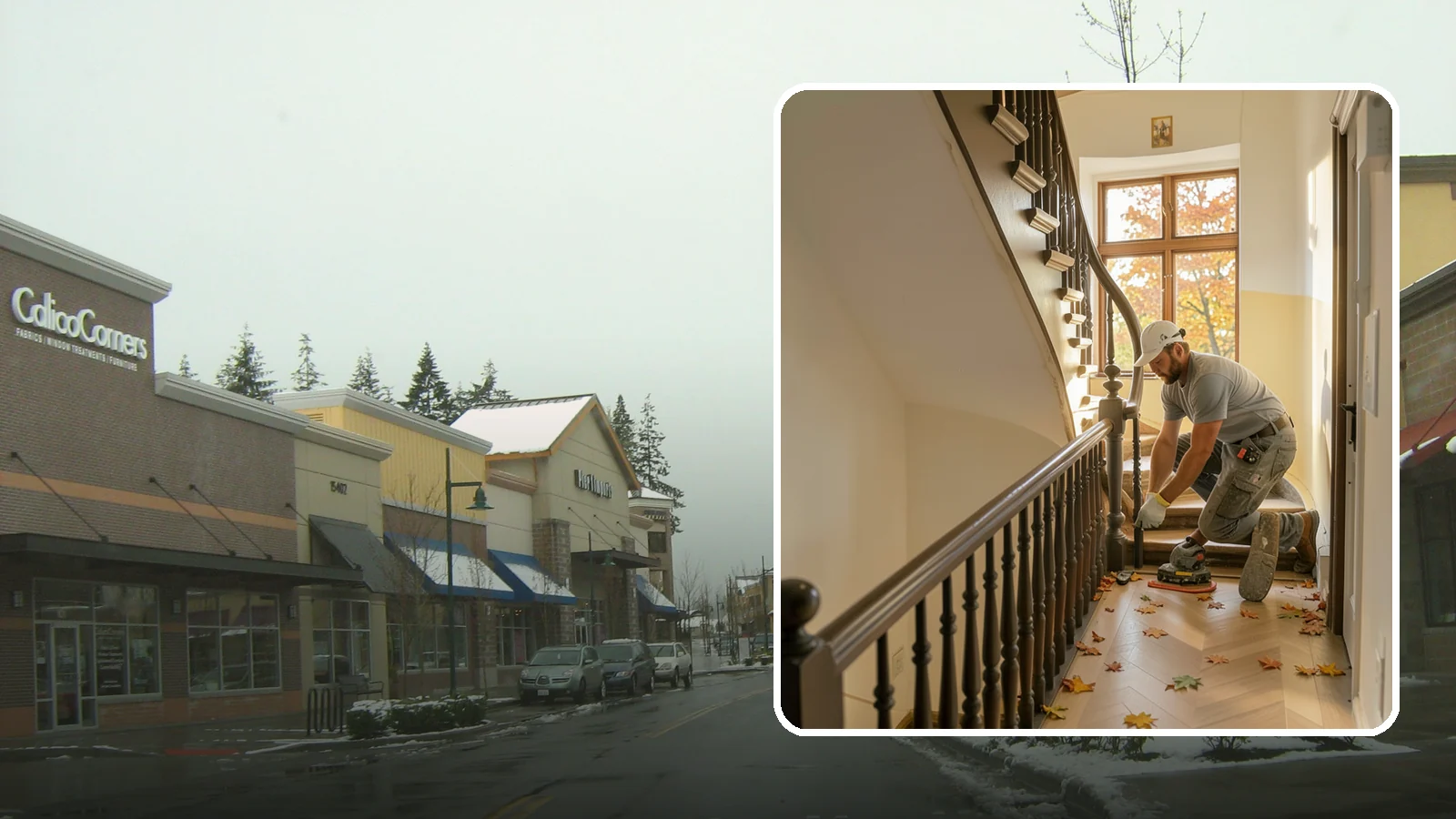 Stair Flooring Installation in Mill Creek, Snohomish County, WA - Precise stair flooring installation that delivers safe, attractive treads matched to your main floors.