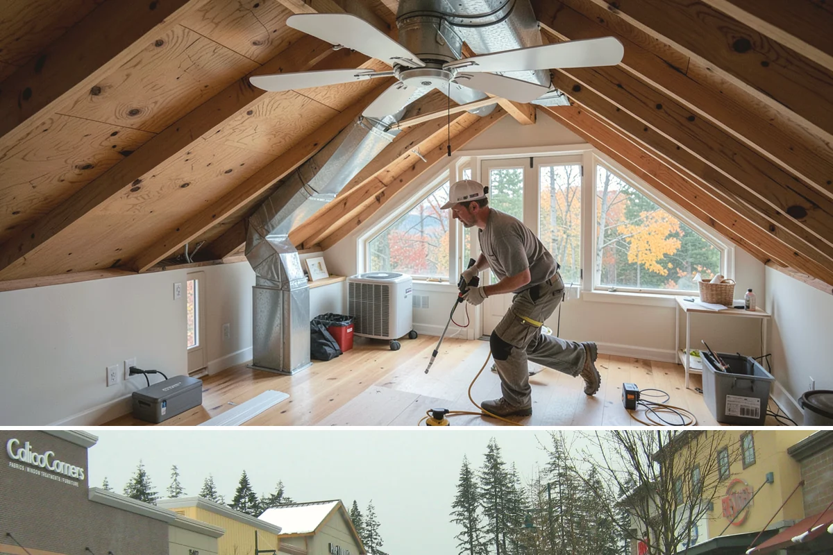 Stair Flooring Installation in Mill Creek, Snohomish County, WA - Stair flooring can be installed any time of year as an indoor, weather-independent project.
