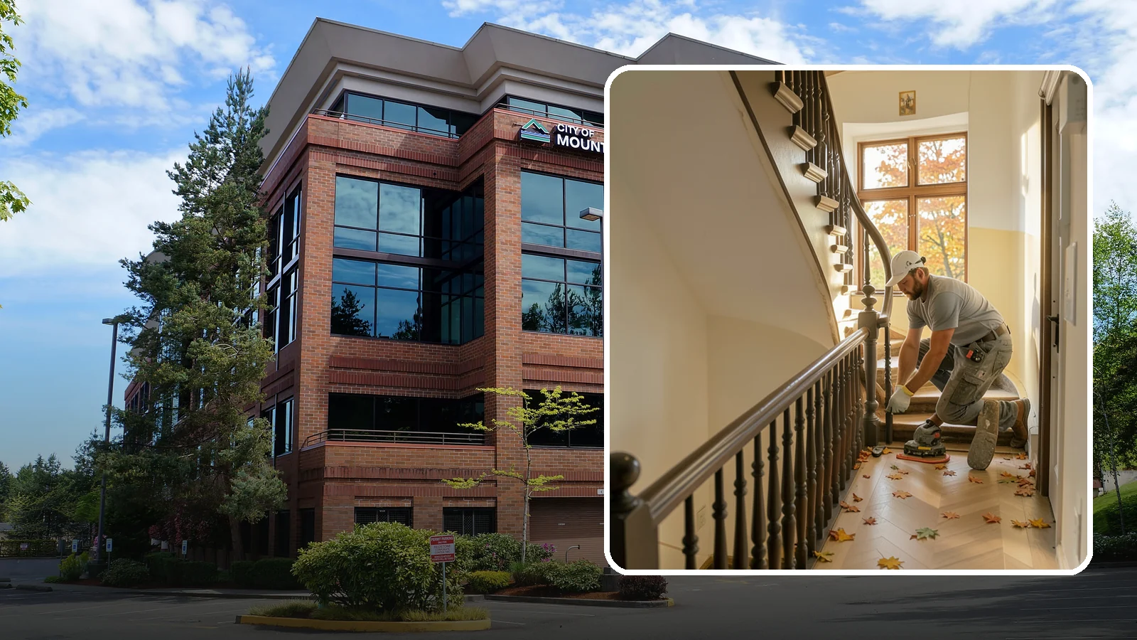 Stair Flooring Installation in Mountlake Terrace, Snohomish County, WA - Precise stair flooring installation that delivers safe, attractive treads matched to your main floors.