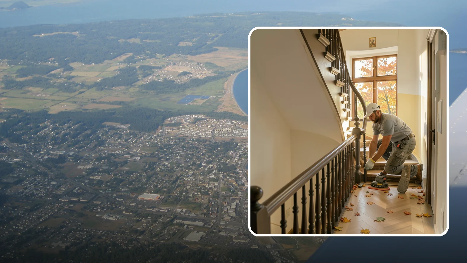 Stair Flooring Installation in Oak Harbor, Island County, WA - Precise stair flooring installation that delivers safe, attractive treads matched to your main floors.