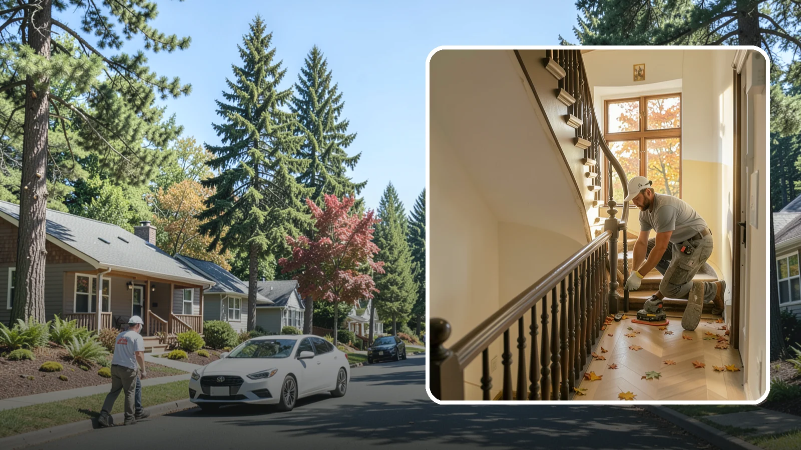 Stair Flooring Installation in Orting, Pierce County, WA - Precise stair flooring installation that delivers safe, attractive treads matched to your main floors.