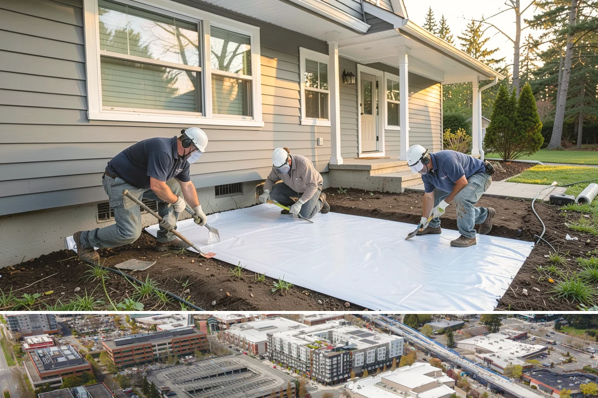 Stair Flooring Installation in Redmond, King County, WA - Stair flooring can be installed any time of year as an indoor, weather-independent project.