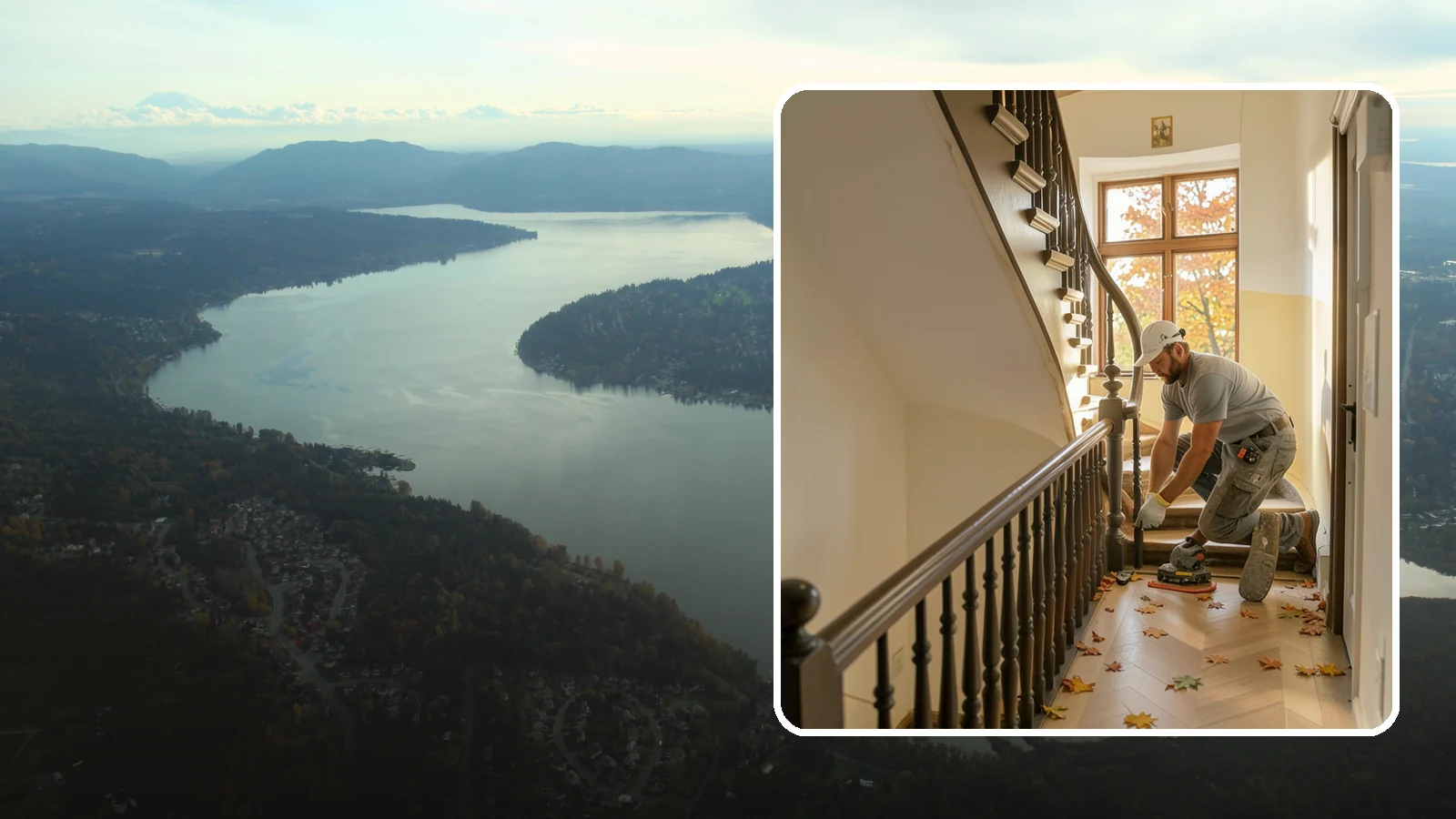 Stair Flooring Installation in Sammamish, King County, WA - Precise stair flooring installation that delivers safe, attractive treads matched to your main floors.