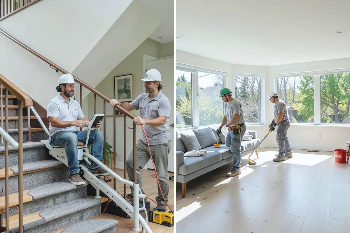 Stair Flooring Installation in Sumner, Pierce County, WA - Measure each tread and riser precisely