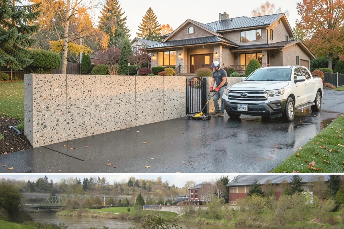 Stair Flooring Installation in Tukwila, King County, WA - Stair flooring can be installed any time of year as an indoor, weather-independent project.