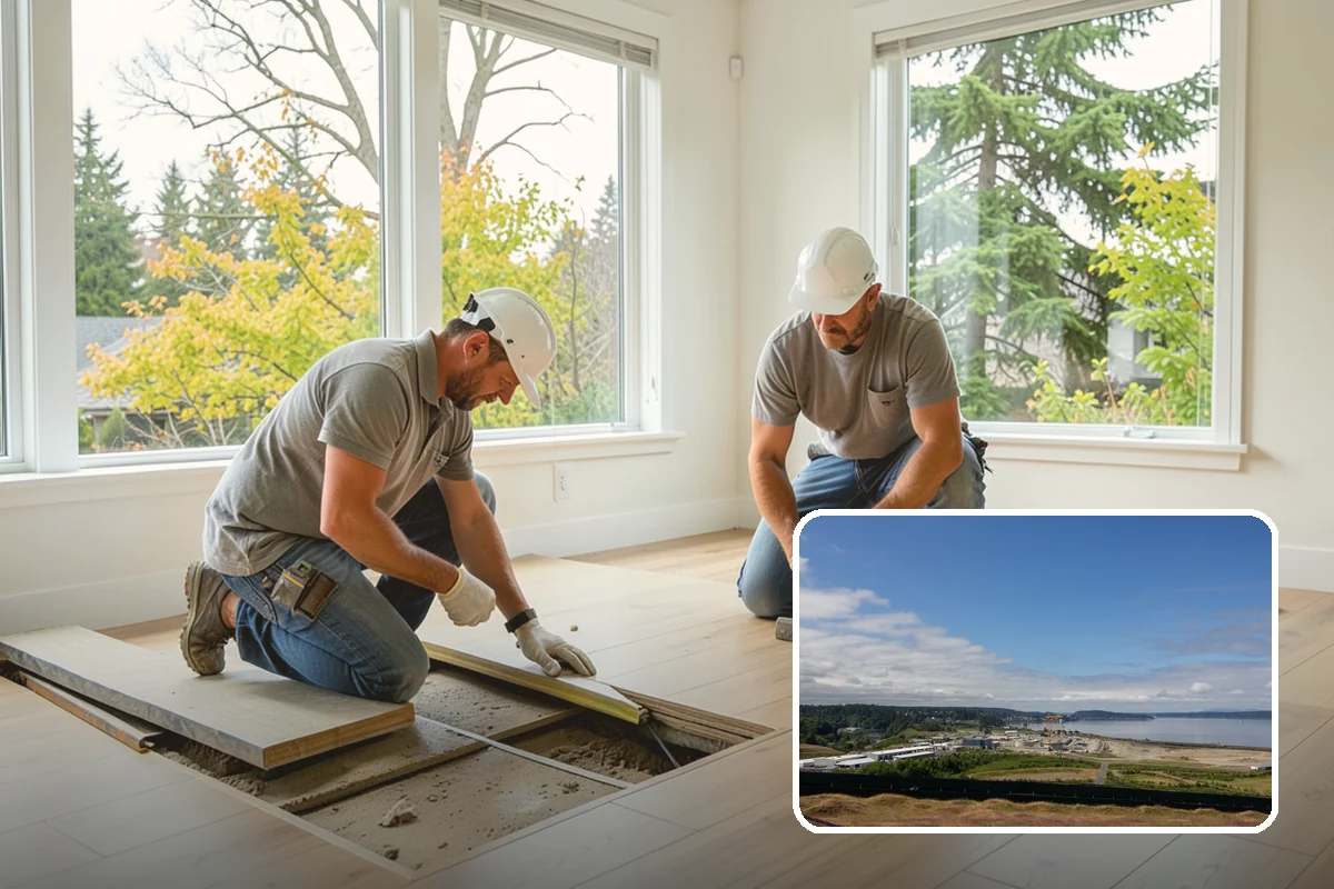 Stair Flooring Installation in University Place, Pierce County, WA - Secure, safety-focused tread installation