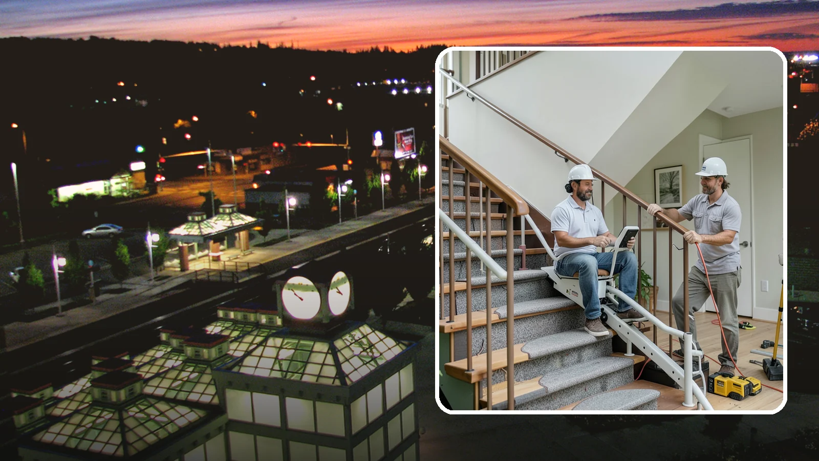 Stair Lift Installation in Auburn, King County, WA - We install stair lifts that carry residents safely between floors without the strain of climbing.